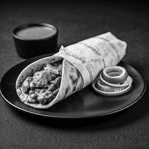 Mushroom Chatpata Kathi Roll