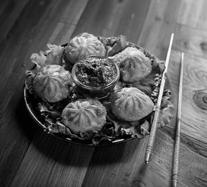 Fried chicken momos