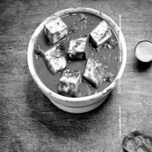 Paneer bareque curry