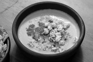Veg Mexican Popcorn Soup