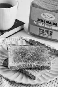 Foxtail Millet Wholewheat Bread (vegan) (300gms)