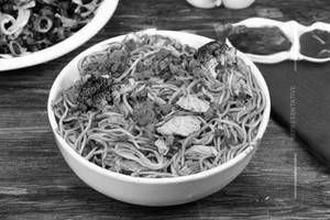 Chicken noodles