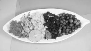 Boiled Channa Salad