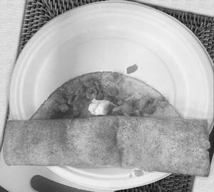 Butter mushroom dosa