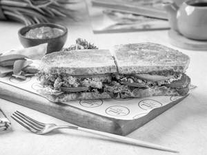 Blt Sandwich (bhurji, Lettuce & Tomato)