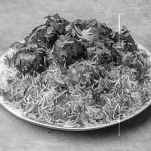 Chicken Manchurian Szechuan Pan Fried Biryani