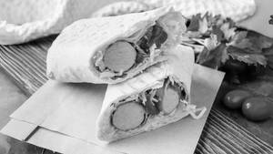 Mutton Seekh Kebab Roll