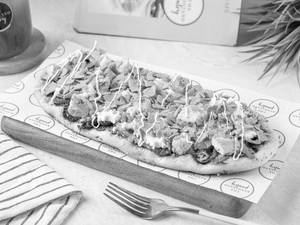 Chicken Catalan Flatbread