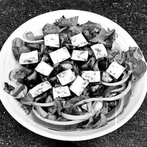 Paneer Mushroom Salad