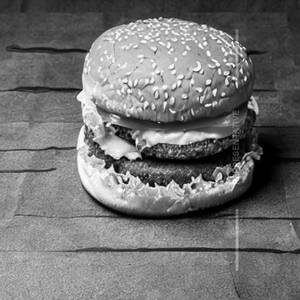 Simple veg burger                                                               