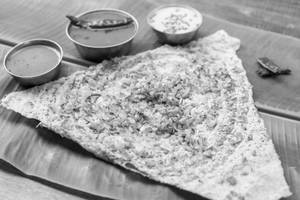 Onion masala dosa