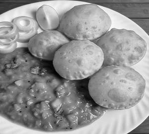 Puri Sabji [6 Pcs]