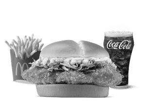 Mc Crispy Chicken Burger Meal (M)