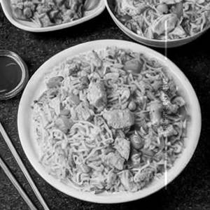 Chicken Combination Rice & Noodles