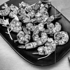 Tandoori prawns