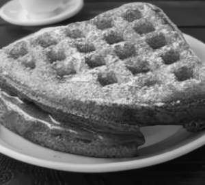 Dark Chocolate Waffle