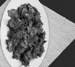 Chicken With Babooshoot Dry Fry