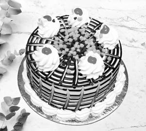Eggless Butterscotch Cake (1Kg)