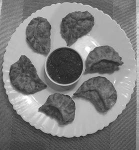 Fried Momo Veg 6 Pcs