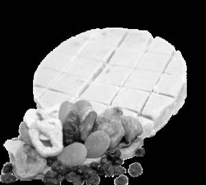 Natural Dry Fruit Delight Kulfi Slice