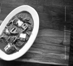 Paneer chilli gravy dry
