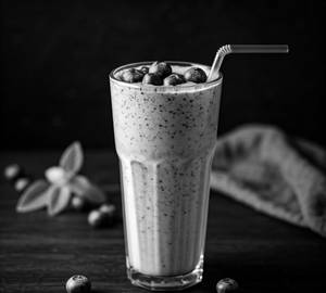 Blue Berry Velvet Shake