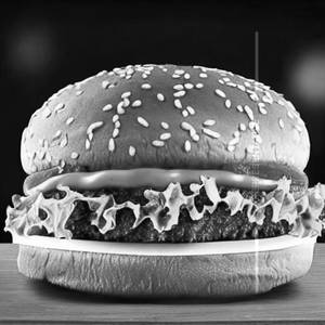 Big bite special burger                                                                                                              