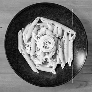 Pasta in white sause