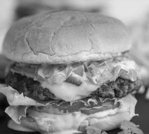 Chicken smash burger