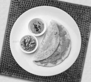 Ghee podi SADA Dosa (spicy,) super tasty chennai style food