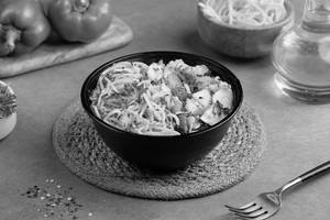 Aglio Olio Peperoncino With Sautéed Veg Bowl