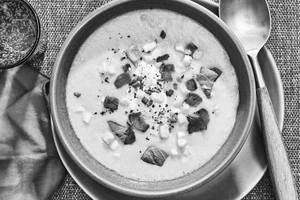 Veg Spicy Corn Soup.(serves 1)