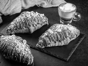 Nutella Stuffed Croissant