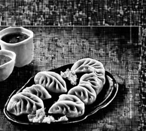 Chicken cheese momo