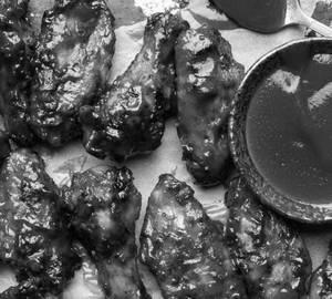 Fried Chicken BBQ Hot Wings