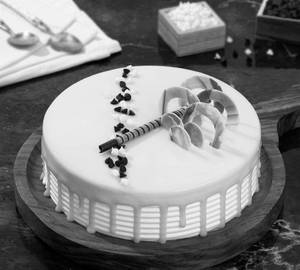Eggless Butterscotch Cake