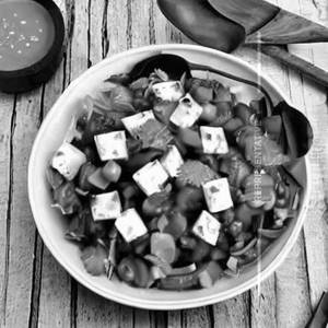 Paneer Soyabean Salad