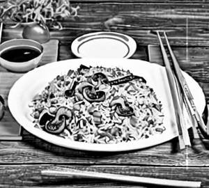 Mushroom Fried Rice          