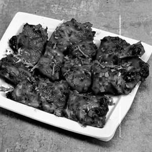 Slice Chicken in Hot Garlic [Dry]
