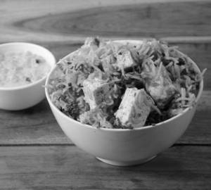 Paneer biryani