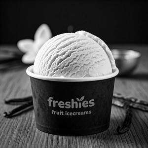 French Vanilla Ice Cream [80 Grams, Serves 1]