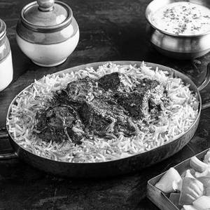 Soya Chaap Hariyali Tikka Biryani