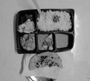 Tawa roti thali