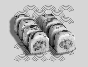 Tempura Asparagus Sushi Roll