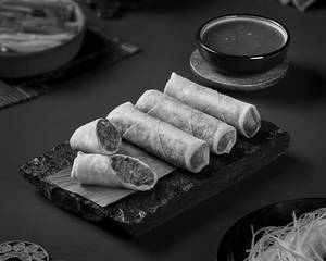 Exotic Veg & Glass Noodle Spring Rolls (4 pcs)