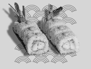 Grilled Shrimp Sushi Roll