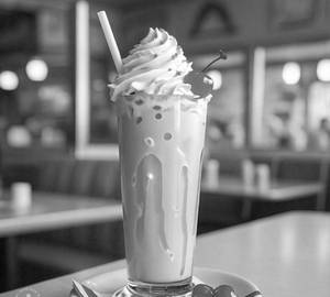 Bubble gum shake