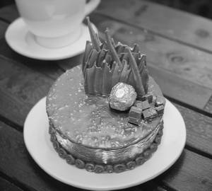Hazelnut Ferrero Rocher Cake