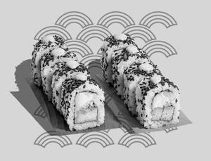 Spicy Tofu & Avocado Sushi Roll