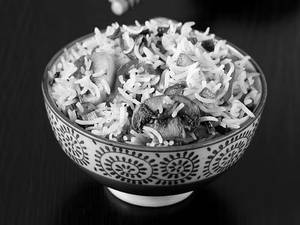 Mushroom Fried Rice